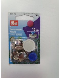 Botones para forrar 15mm