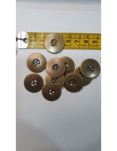 Botón bronce viejo 2,3cm