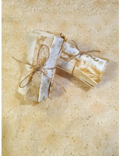 Telas de Navidad dorados