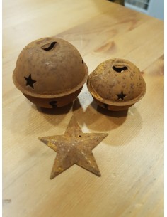 Estrella oxidada  4,5 cm 2