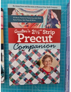 2 1/2" strip precut. Libro.