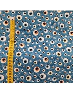 Tela Ojos halloween....