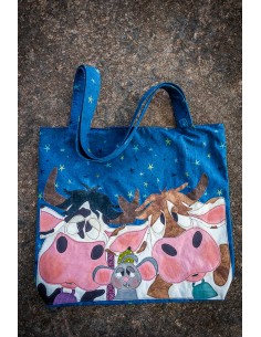 Kit tote bag vaquitas.